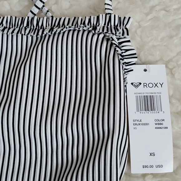 Roxy One-piece Ruffle Trim Swimsuit - Picture 4 of 12